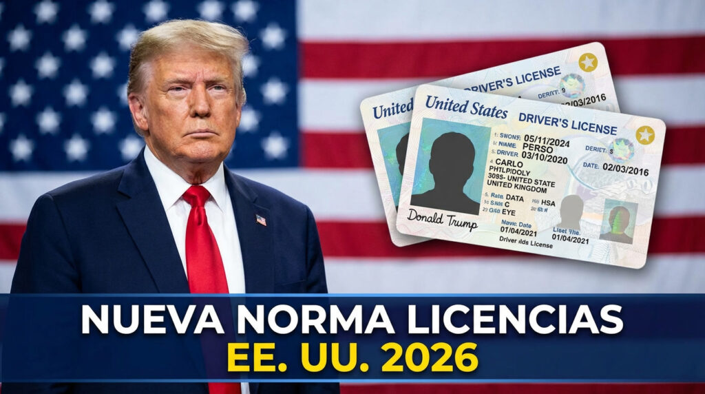 Nueva norma para el permiso de conducir en Estados Unidos