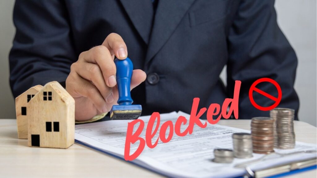 cuenta bancaria es bloqueada