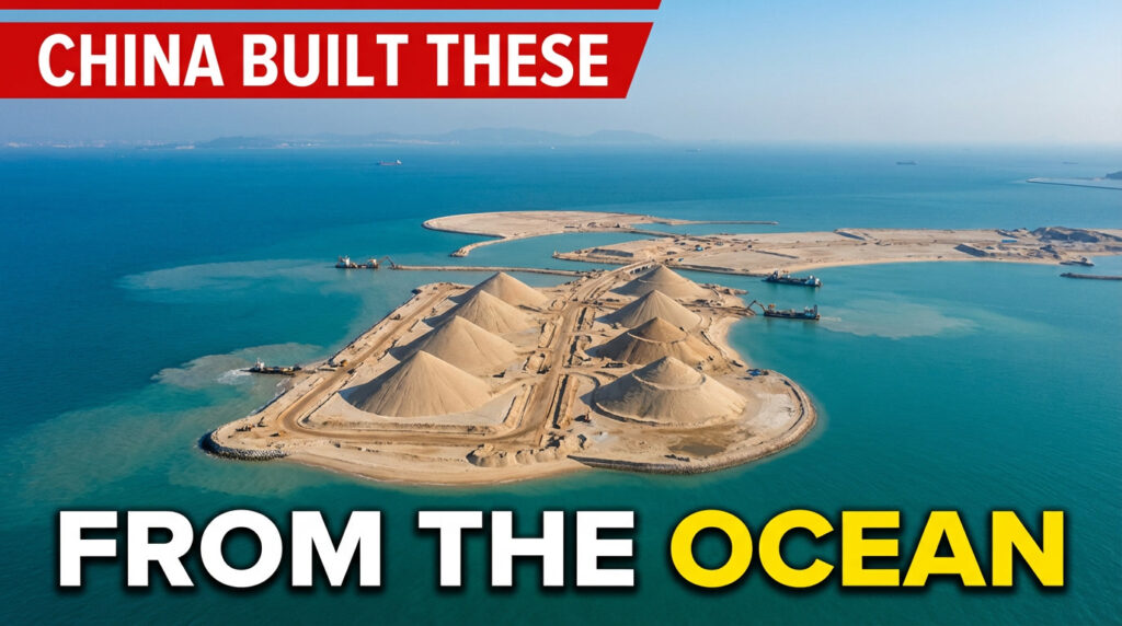 By dumping tonnes of sand into the ocean for 12 years